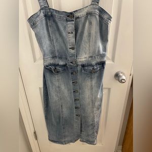 Excellent condition denim dress